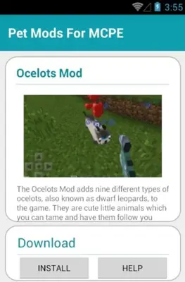 Pet Mods For MCPE android App screenshot 0