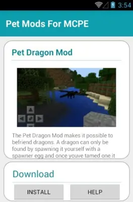 Pet Mods For MCPE android App screenshot 2